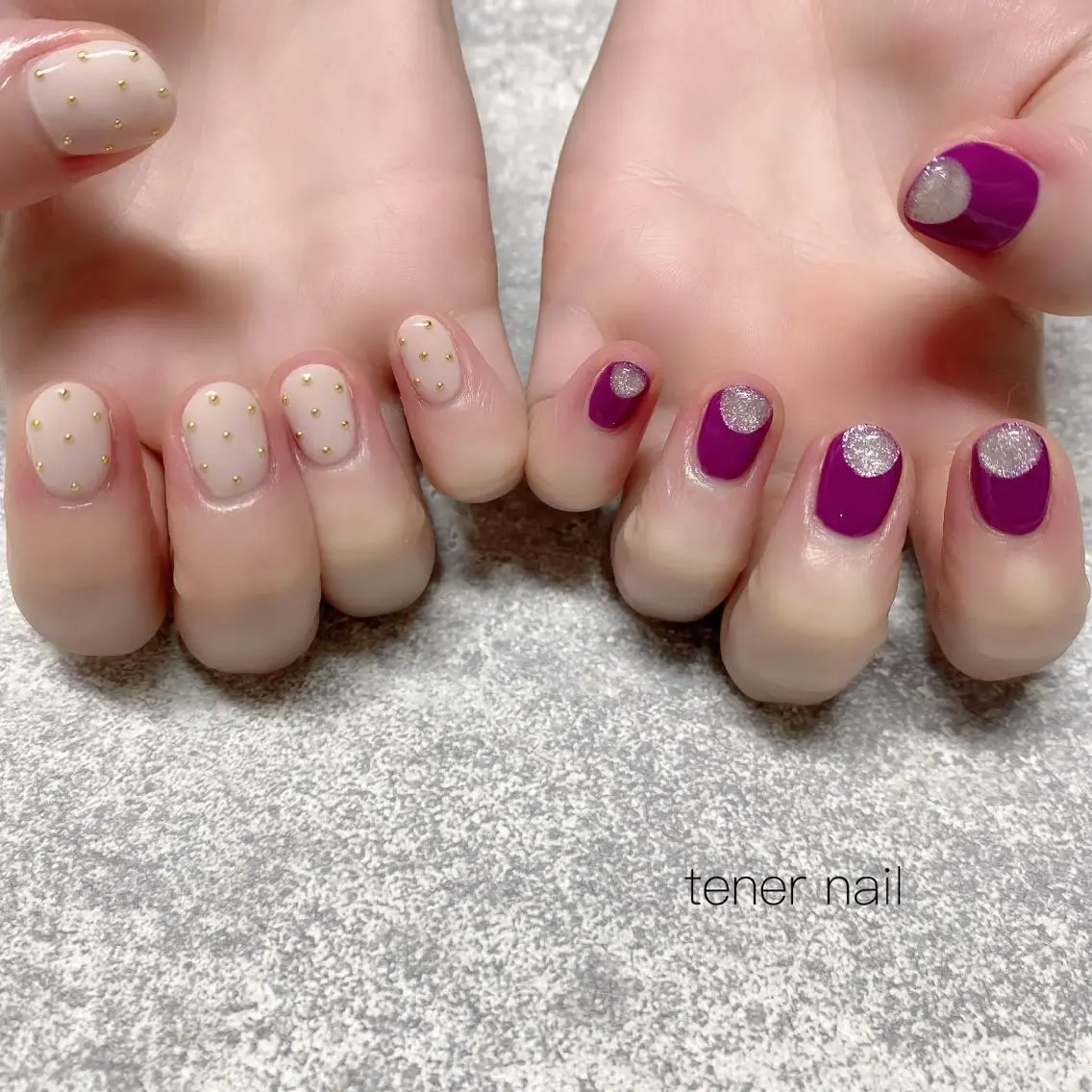 ネイル UVネイル テネルネイル tener nailのネイルデザイン