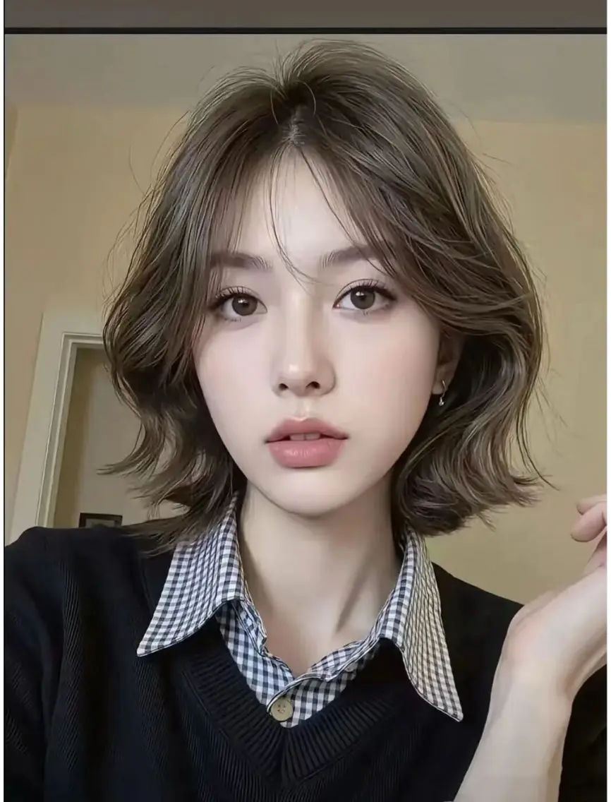 パーマ パーマ 韓国✖️網紅🖤 パーマYURIYAのヘアスタイル