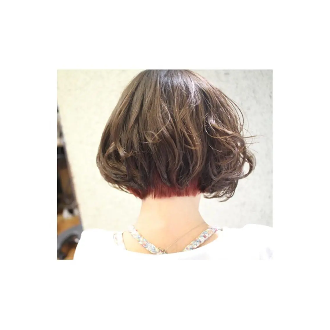 ショート カラー インナーカラー creep hair nozomiのヘアスタイル