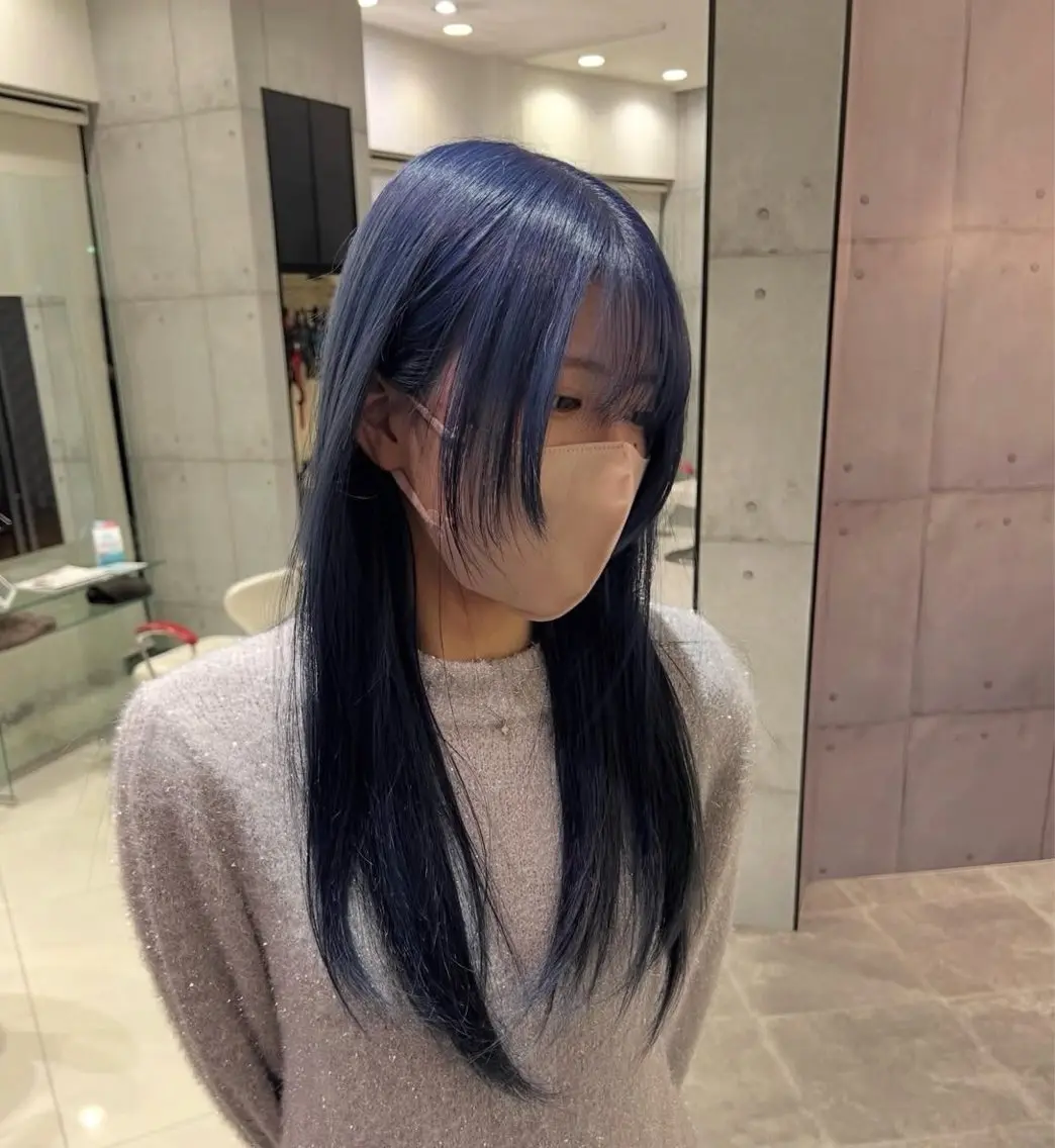 ブリーチ＋オンカラーの写真