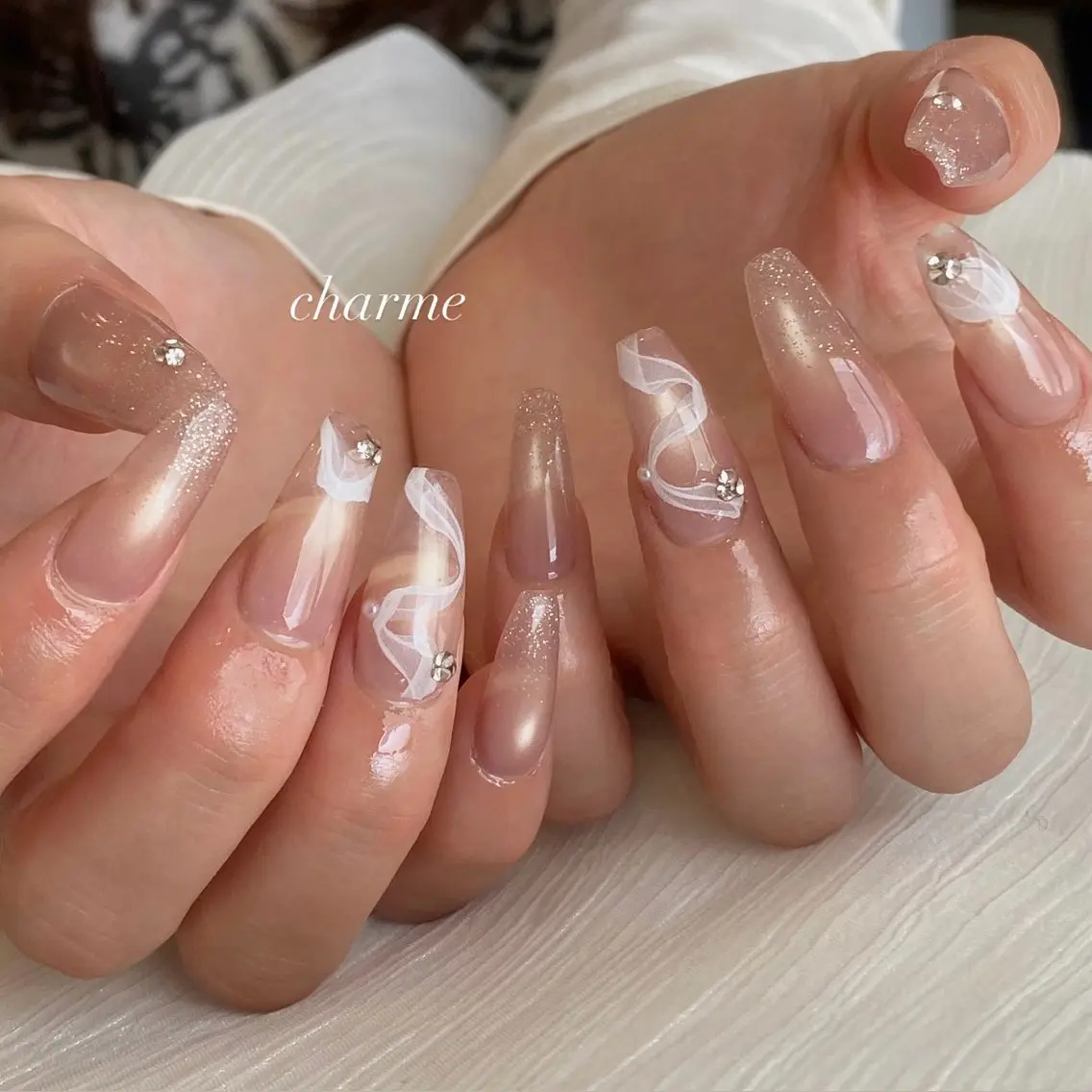 ネイル ハンドネイル charme Jr.nailistのネイルデザイン