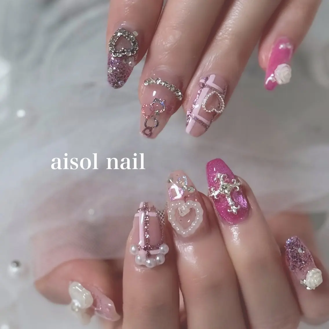 ネイル ハンドネイル Aisol nail salonのネイルデザイン