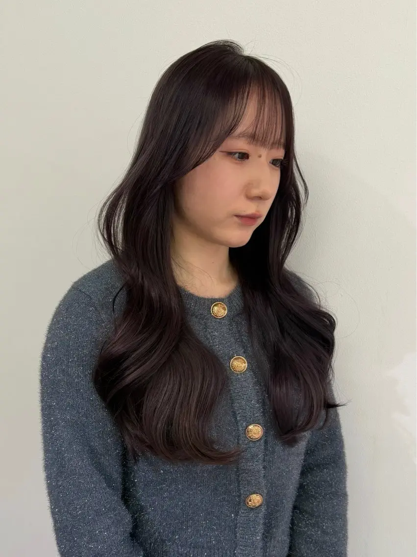 セミロング カラー ヘアアレンジ カット ヘアカラー トリートメント SALOWIN本山店 naoのヘアスタイル