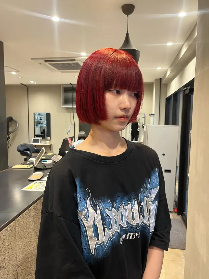 ショート カラー haruka / CosyVelvetのヘアスタイル