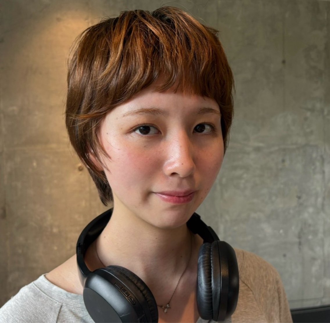 似合わせショートカット＋カラー＋クイックトリートメント＋スタイリングの写真