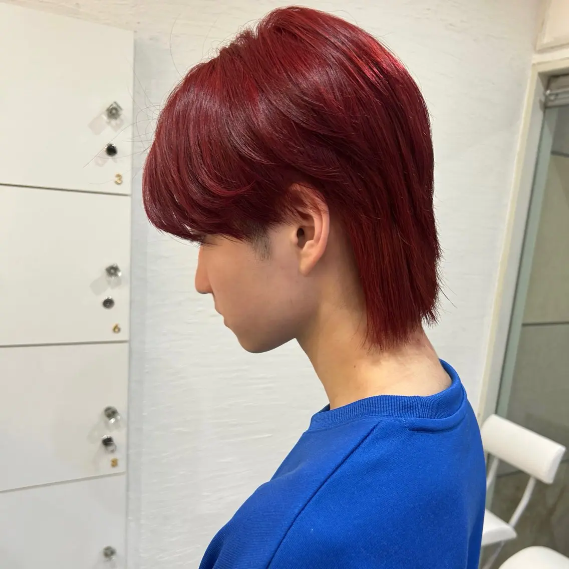 カラー メンズ りん🌷︎透明感カラ ー/ヘアアレンジのヘアスタイル