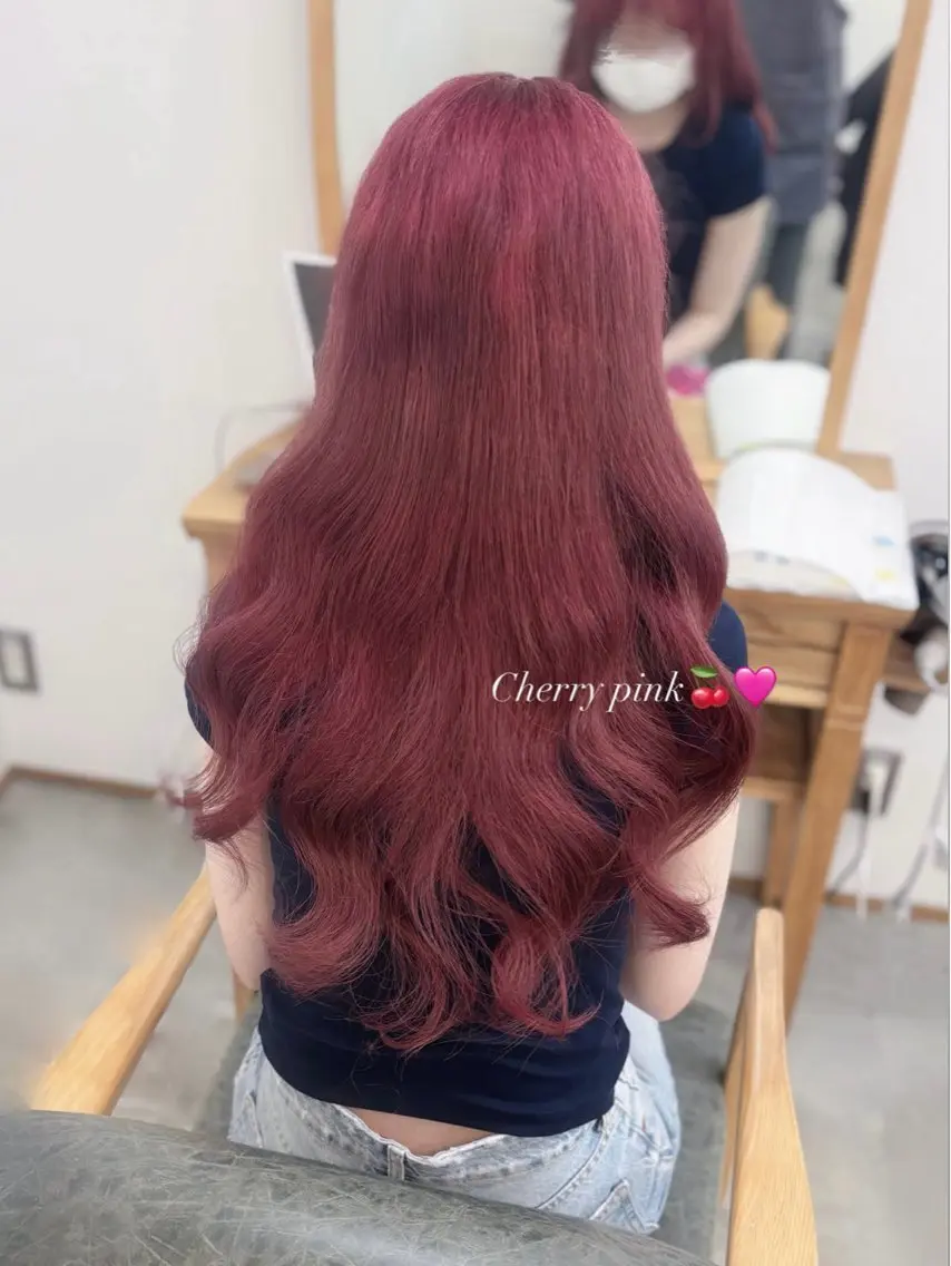 ロング カラー ヘアカラー ❤︎KOHARU❤︎ 二条/モデル様急募のヘアスタイル