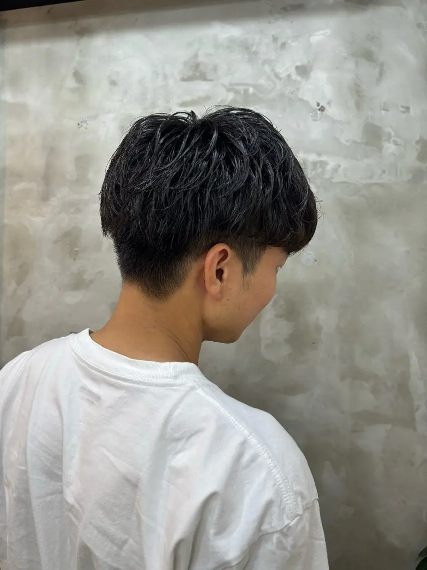 メンズ マッシュ 刈り上げ 志賀 あずみのヘアスタイル