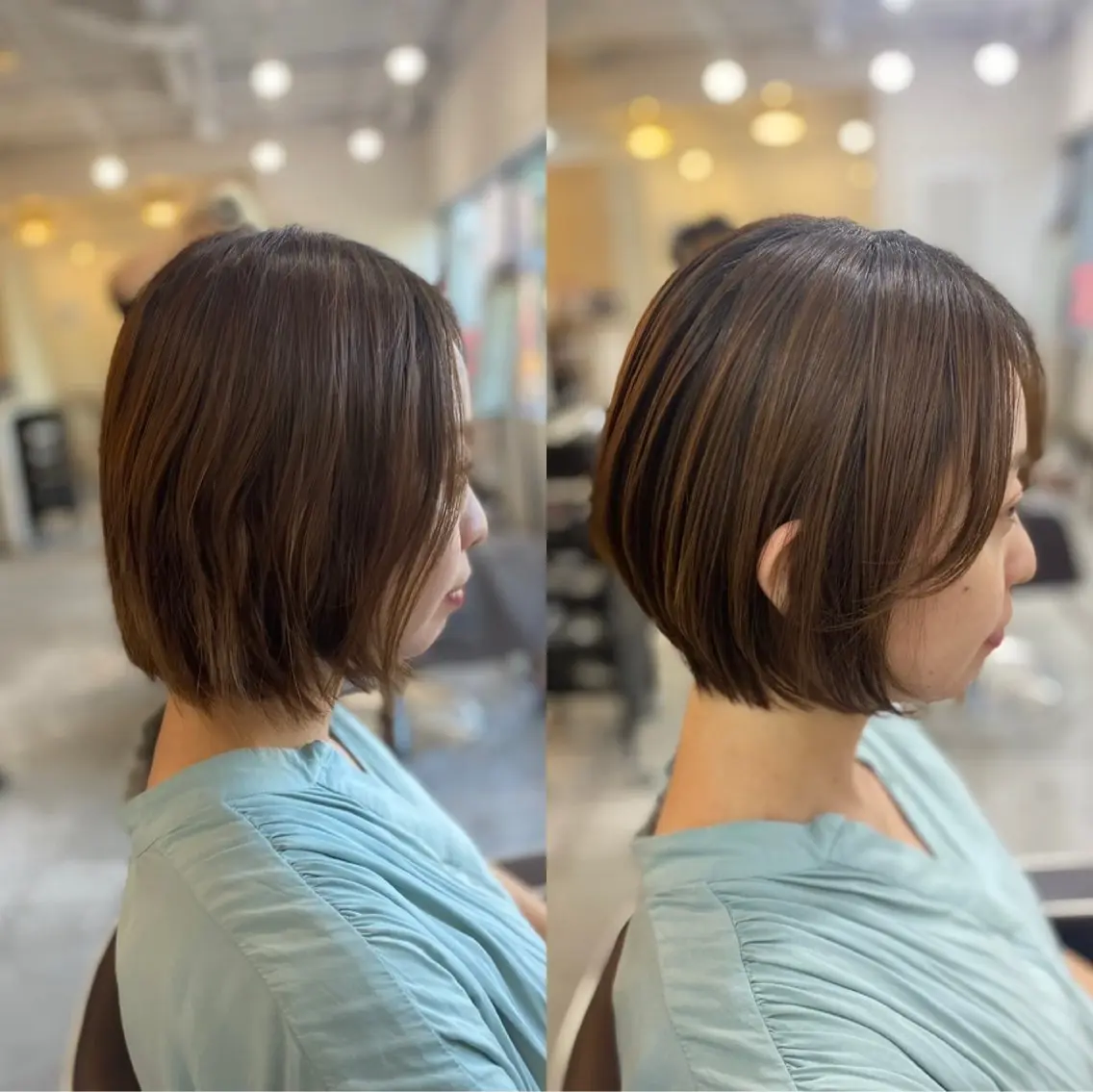 ショート ルシエル縮毛矯正 髪質改善/ayaのヘアスタイル