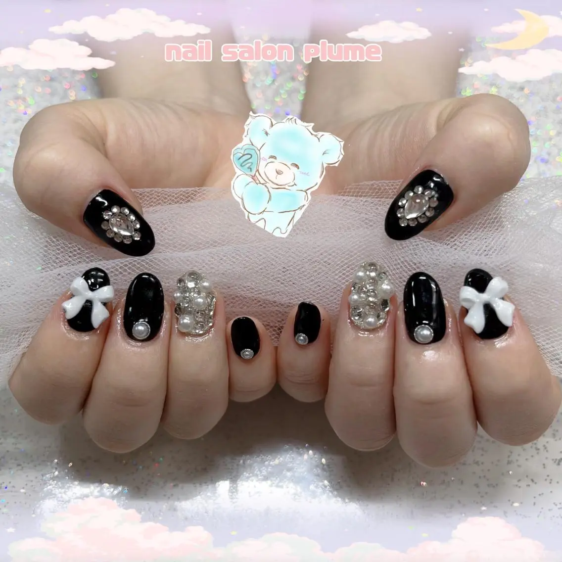 ネイル ハンドネイル plume nail ☆韓国ネイルのネイルデザイン