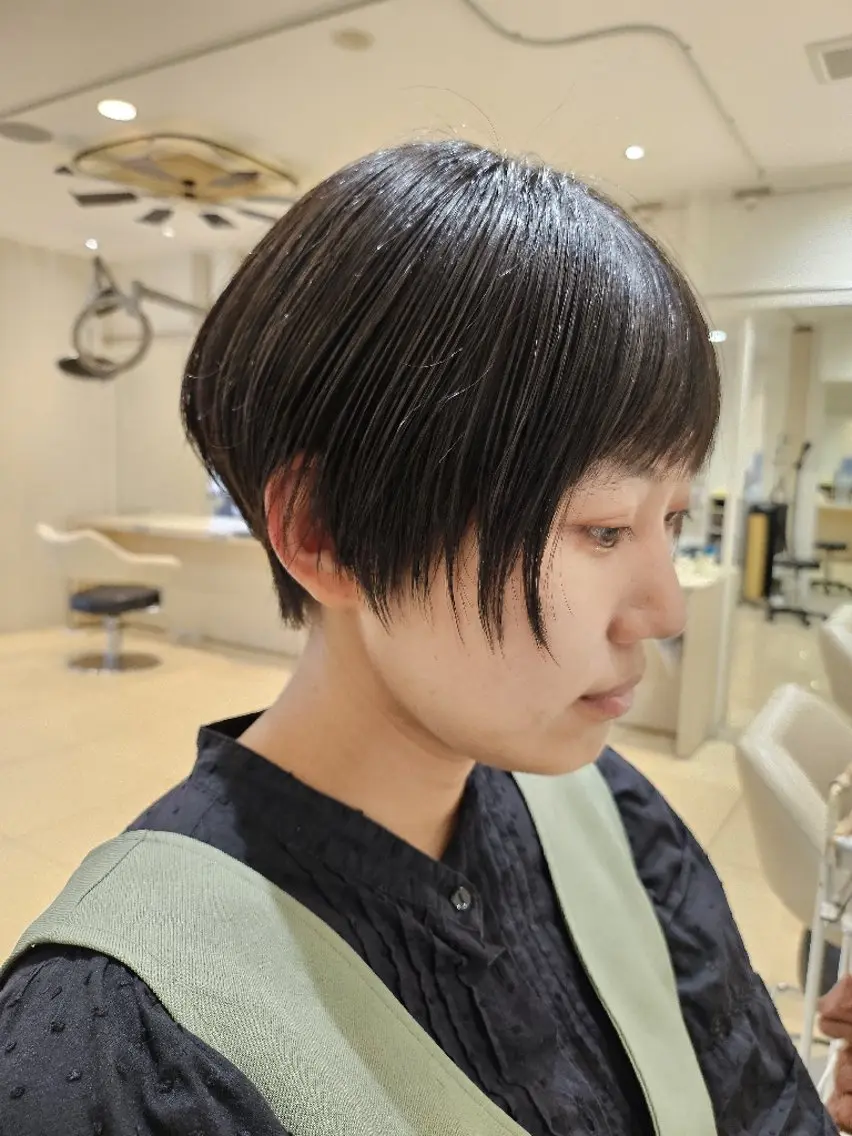 ショート カット 社内カット講師・店長 菅原賢一のヘアスタイル
