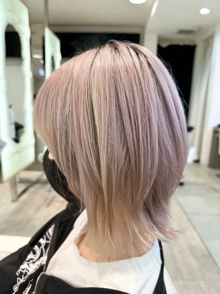 ショート ヘアカラー トリートメント NYNY大久保店松浦 正覚のヘアスタイル
