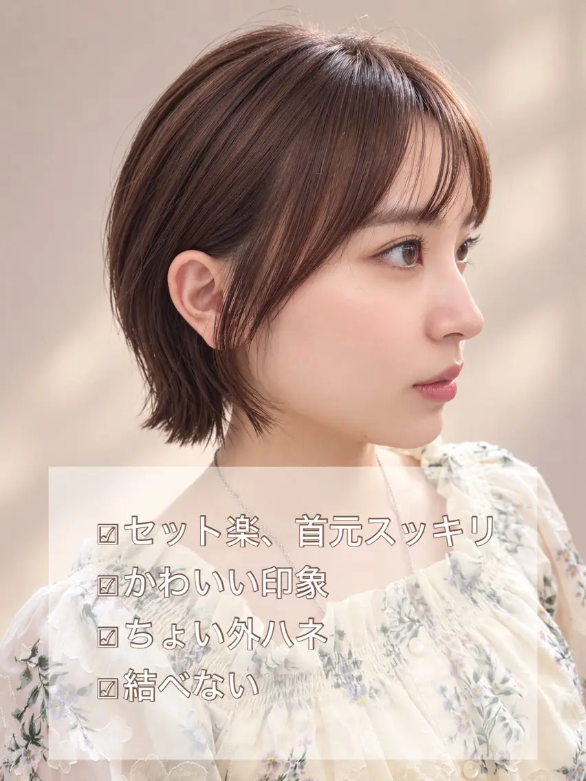 ショート ヘアアレンジ カット レイヤーボブ/前髪 ボブ 秋本凌汰のヘアスタイル