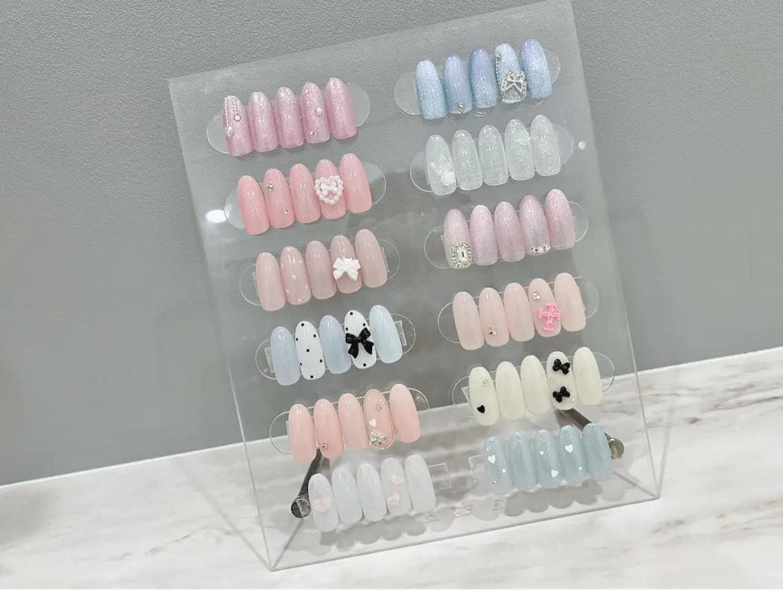 ネイル シンプルネイル ハンドネイル MIYU 🩶のネイルデザイン