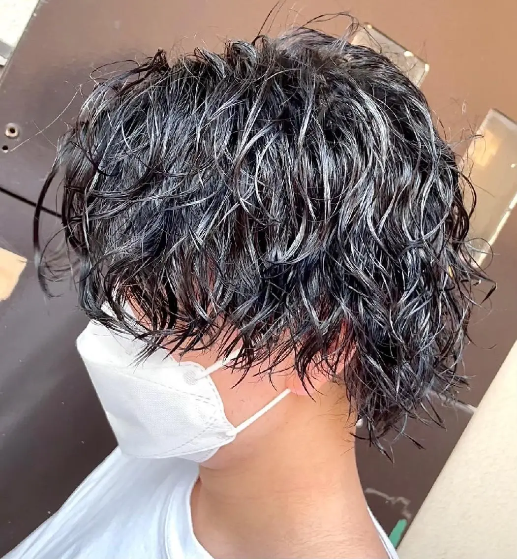 ミディアム メンズ 🌸銀座一丁目/美髪 矯正🌸山田 隆介のヘアスタイル