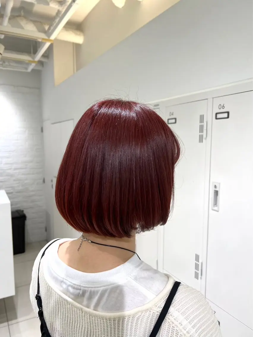 カラー 【艶髪縮毛矯正✨】 maoのヘアスタイル