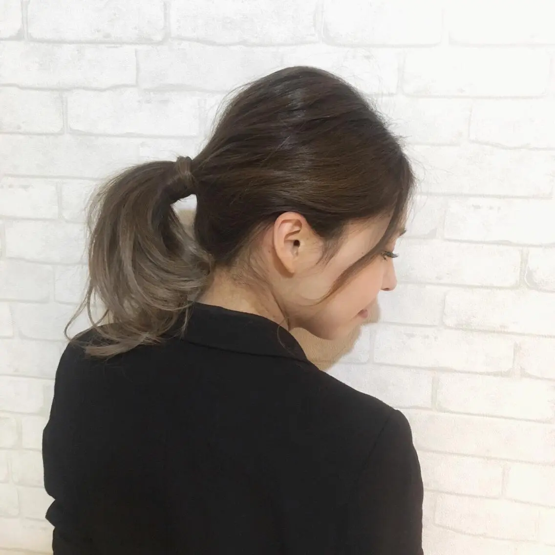 ミディアム カラー 北川大輔🌟 小顔レイヤーカットのヘアスタイル