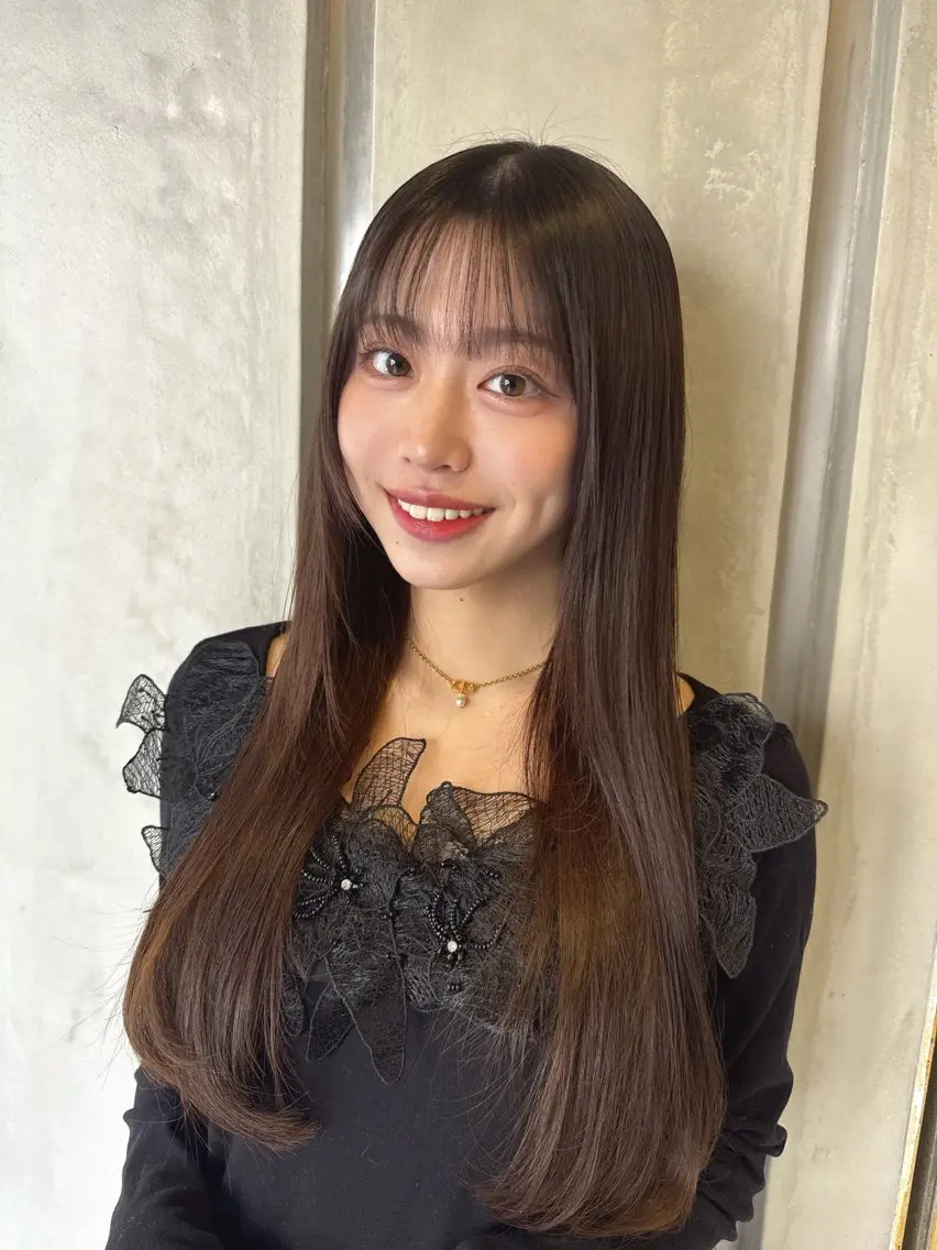 ミディアム カラー カット ヘアカラー トリートメント 💎透明感カラー特化 💎TAISEIのヘアスタイル