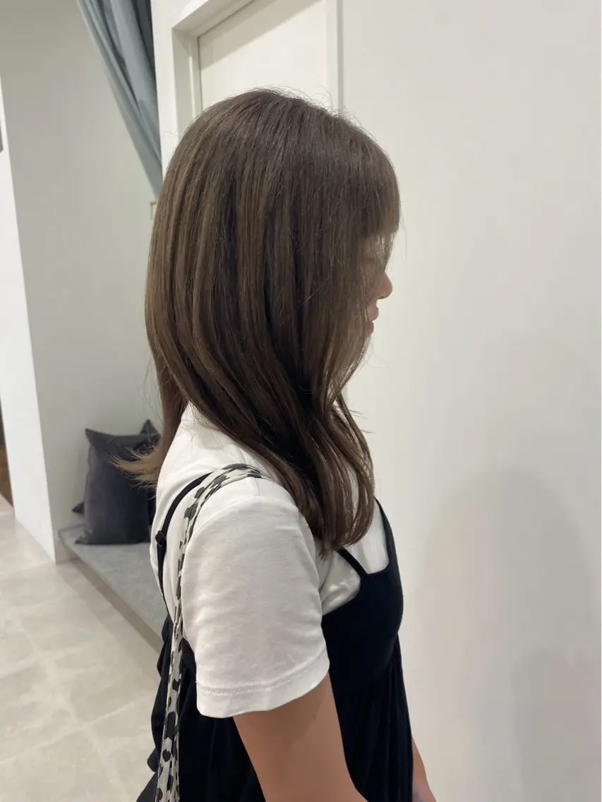 カラー カラー/ブリーチ モデル募集 柴田のヘアスタイル