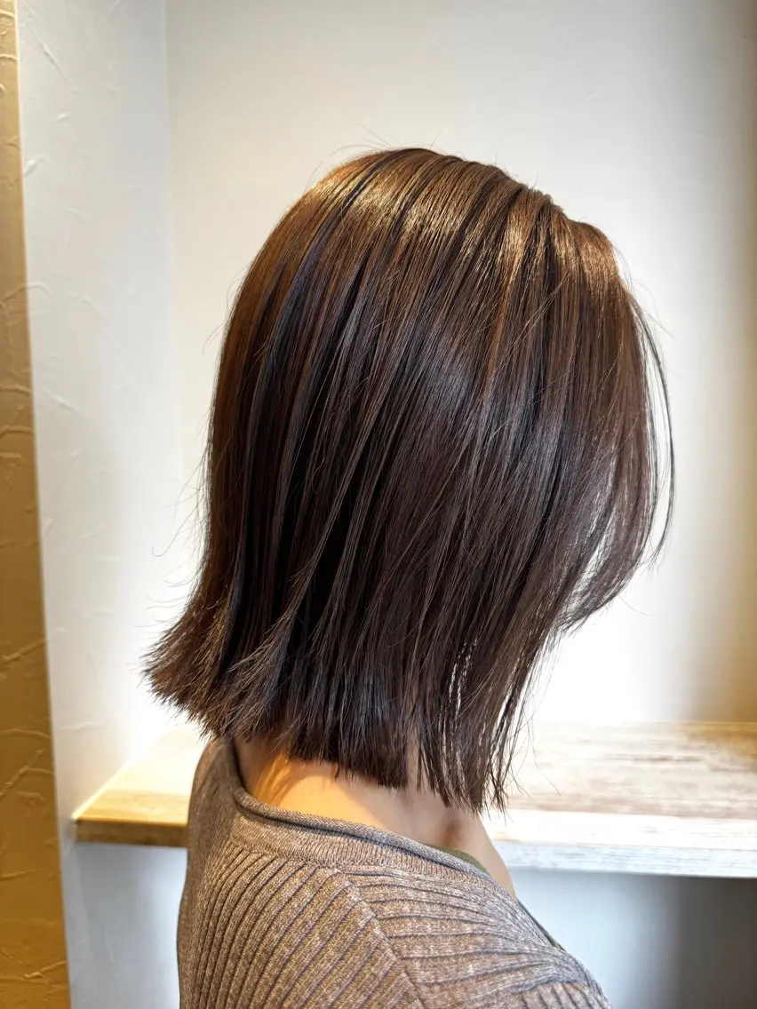 【🌿 ご新規様限定 🌿】カット+艶カラー+髪質改善3stepトリートメント◎の写真