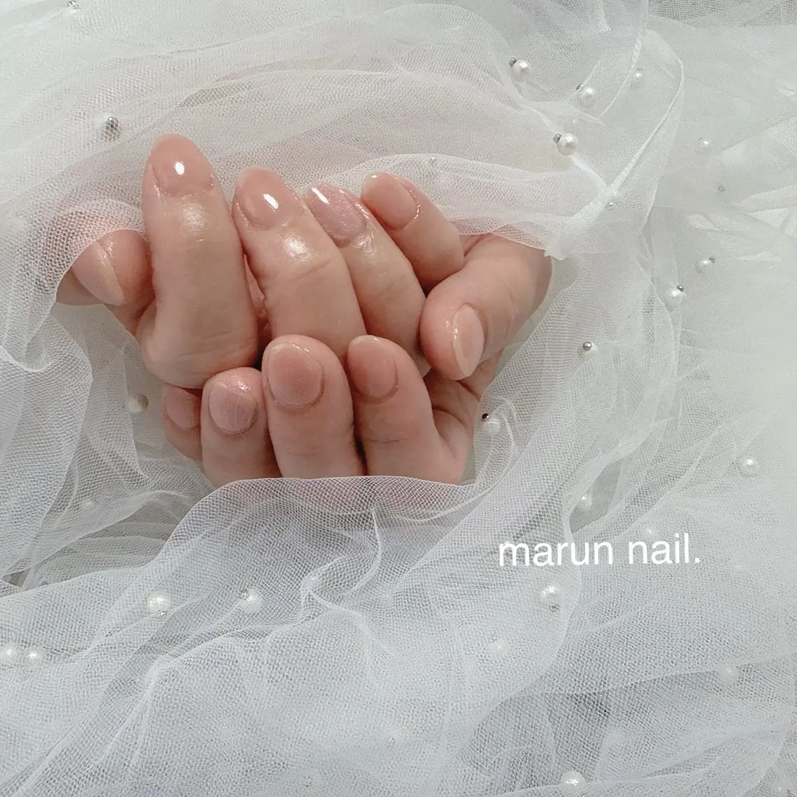 ネイル ジェルネイル ハンドネイル marun._ megumi.のネイルデザイン