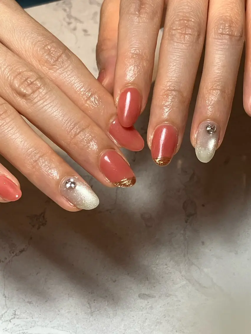 ネイル ハンドネイル soluna☀︎ ななのネイルデザイン
