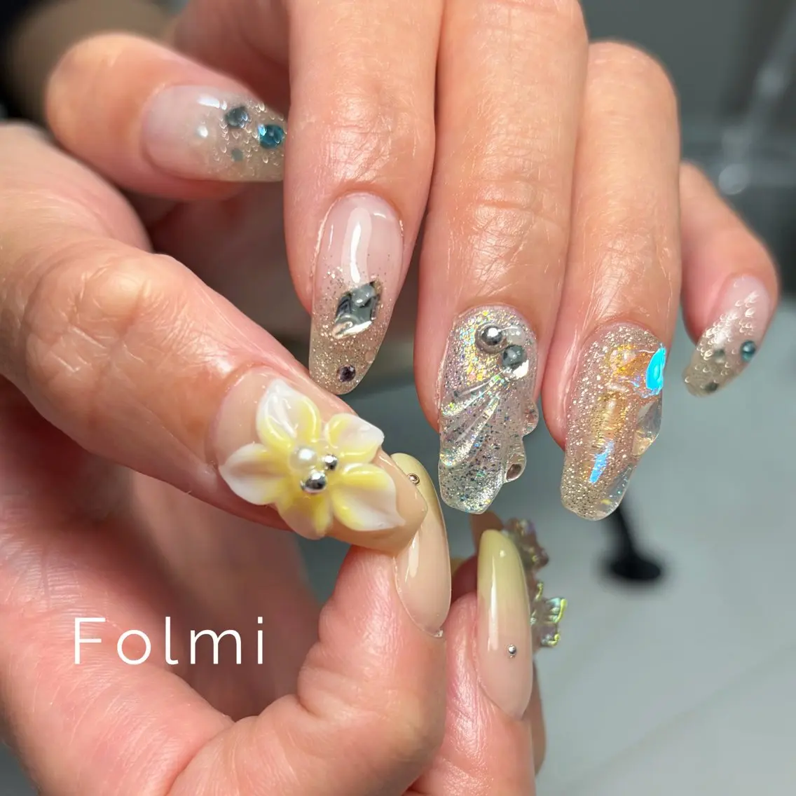 ネイル ハンドネイル Folmi_南森町 nwe _openのネイルデザイン