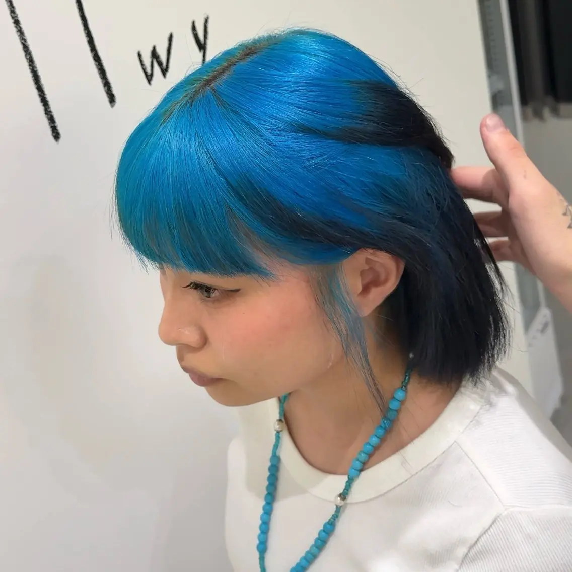 ミディアム 🌺名古屋ハイトーン SOLAデザインのヘアスタイル