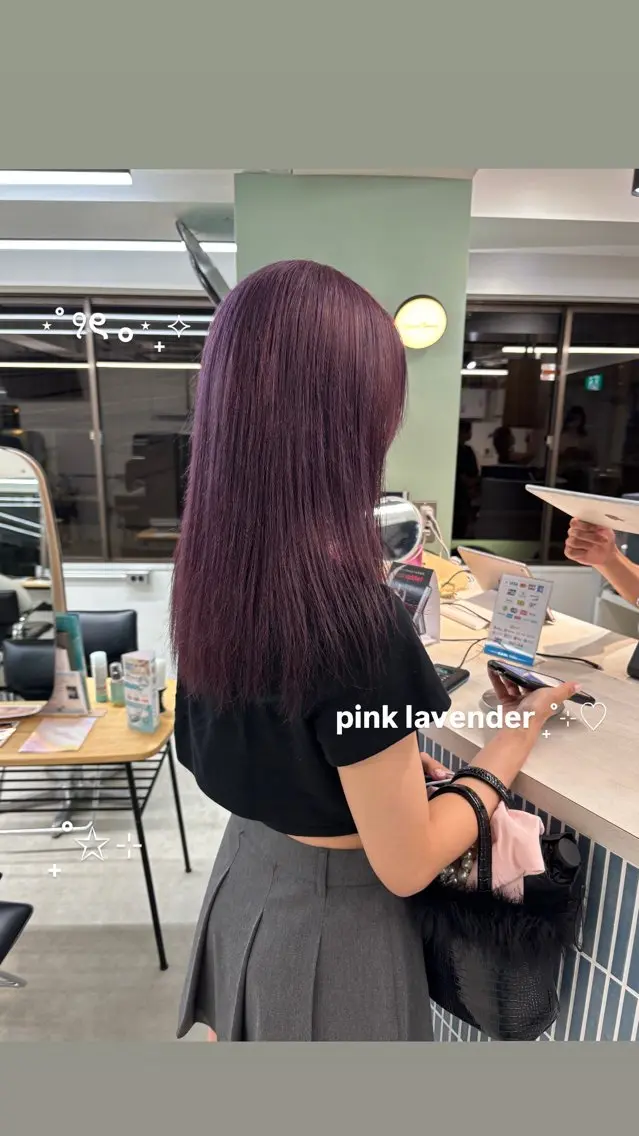ロング カラー ヘアカラー 🎀【透明感カラー 縮毛矯正】さえ🎀のヘアスタイル