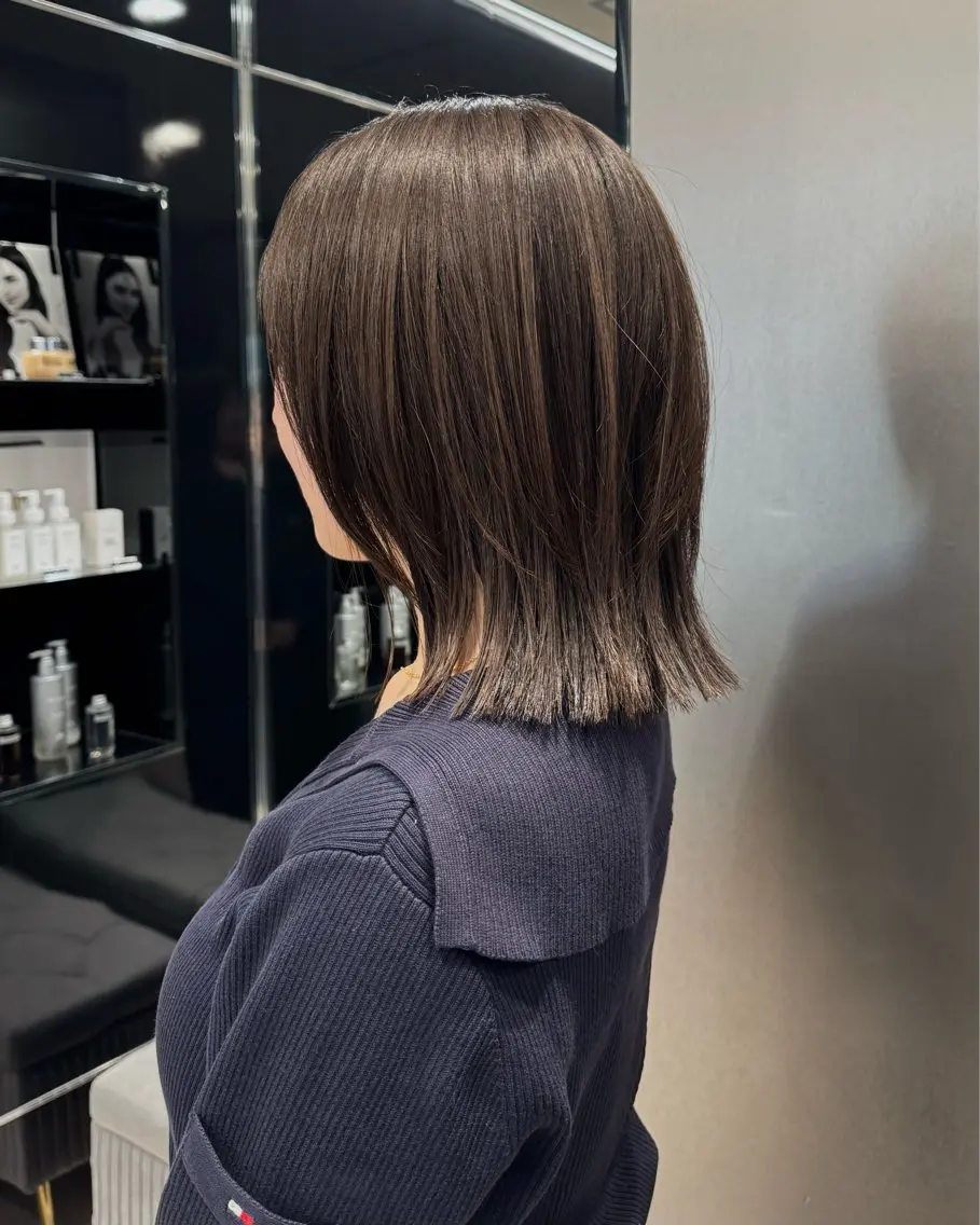 ミディアム カット トリートメント 川田大輝 ナチュラルモードのヘアスタイル