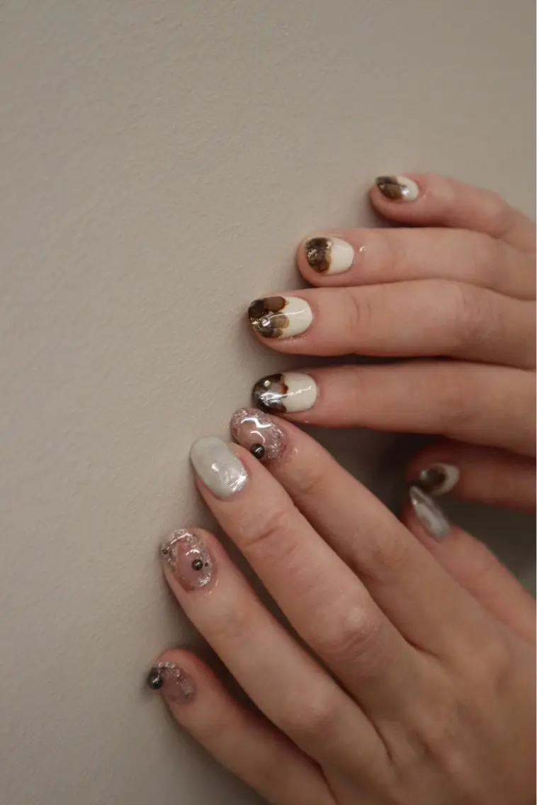 ネイル 成人式 ハンドネイル chika ／ nailのネイルデザイン