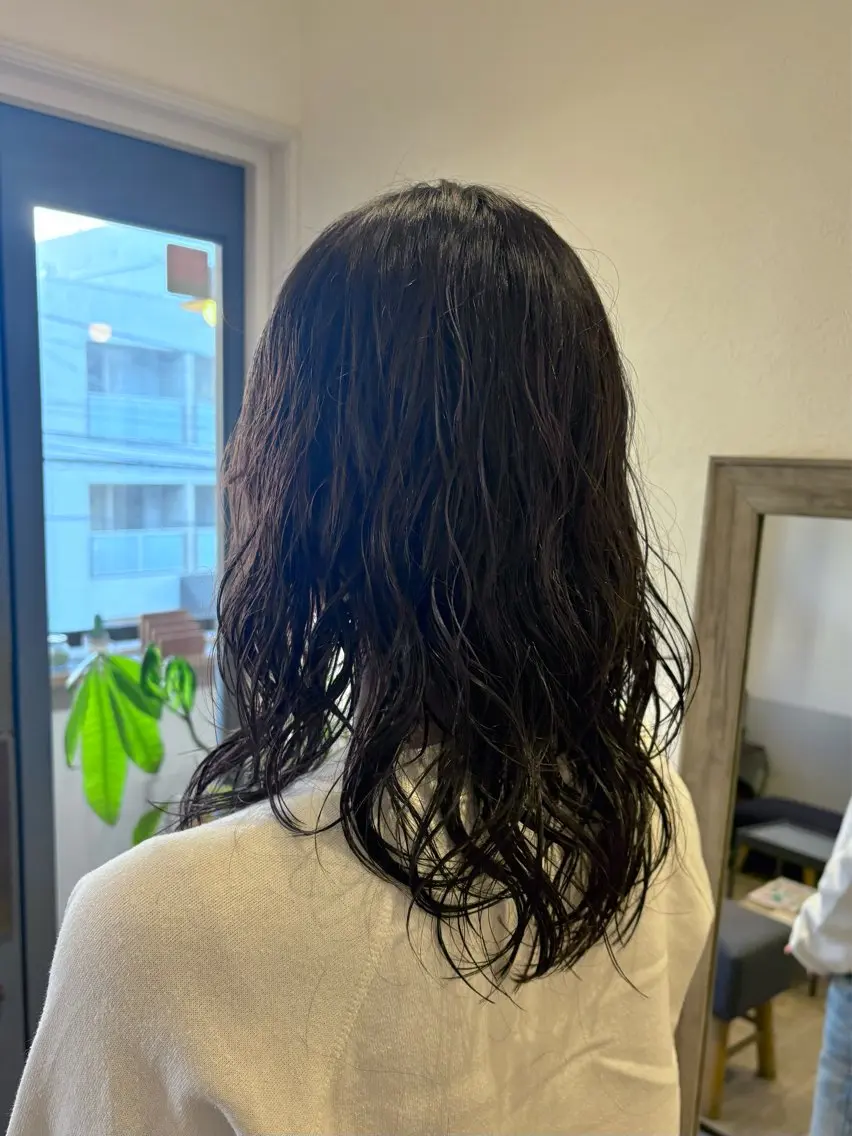 パーマ カットモデル募集中 🧺アンジュのヘアスタイル
