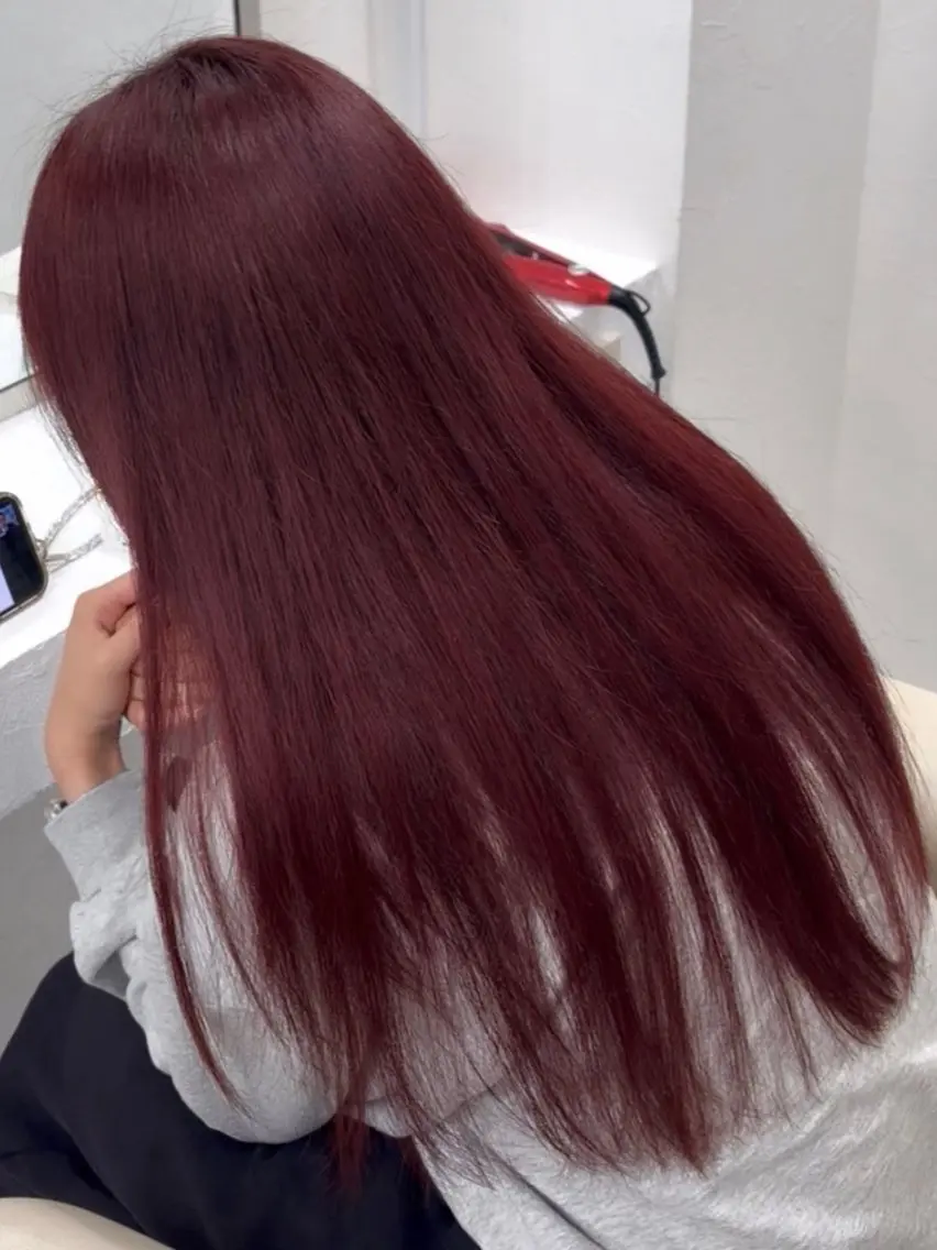 ロング ヘアカラー トリートメント LOMARLIE / yunaのヘアスタイル