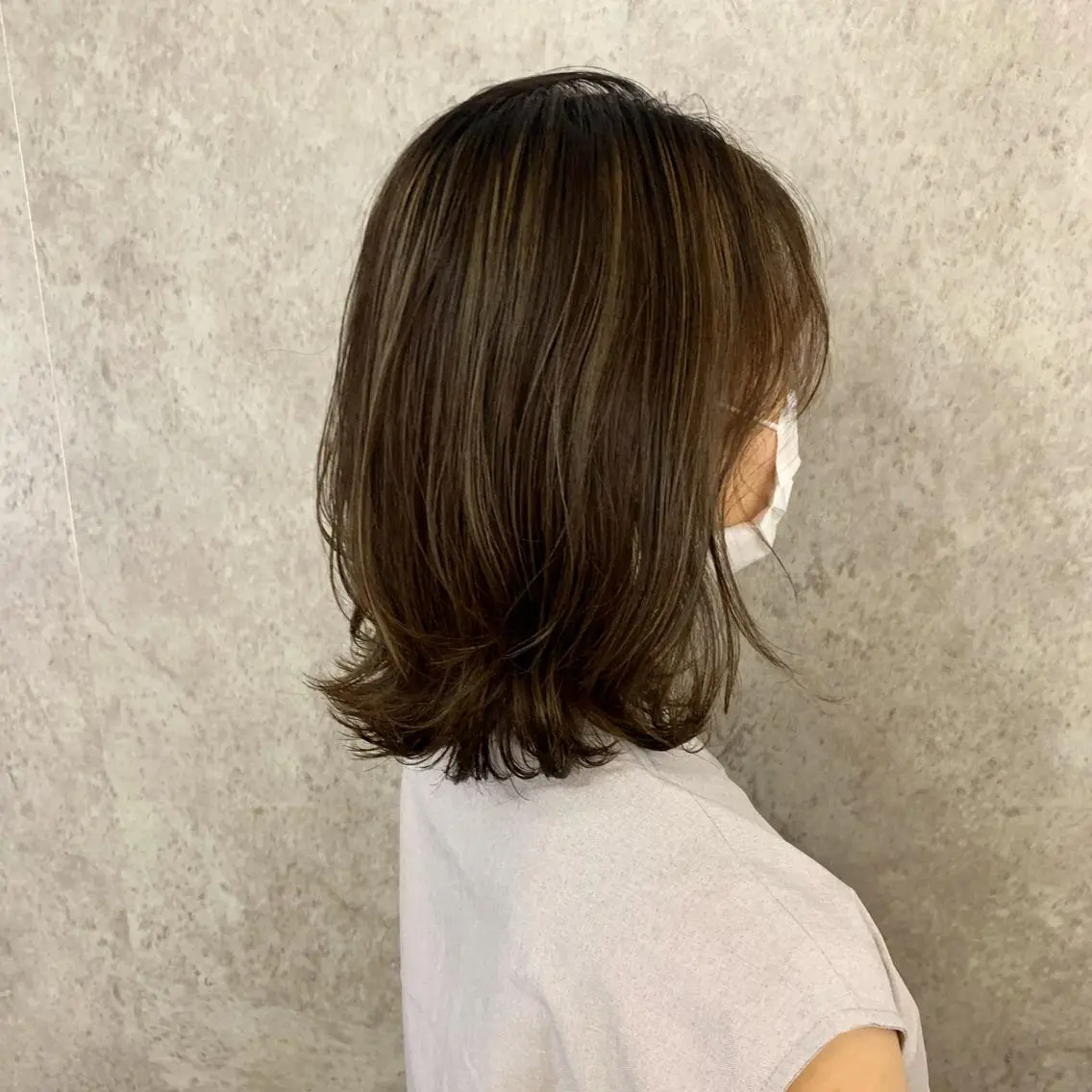 セミロング カラー ハイライトカラー ハイライト fit /HONOKAのヘアスタイル
