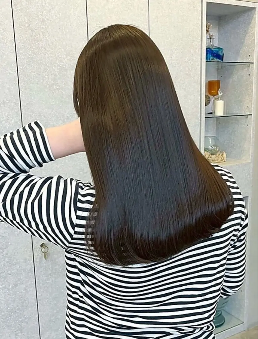 カラー 透明感カラー/鬼頭 舞帆のヘアスタイル