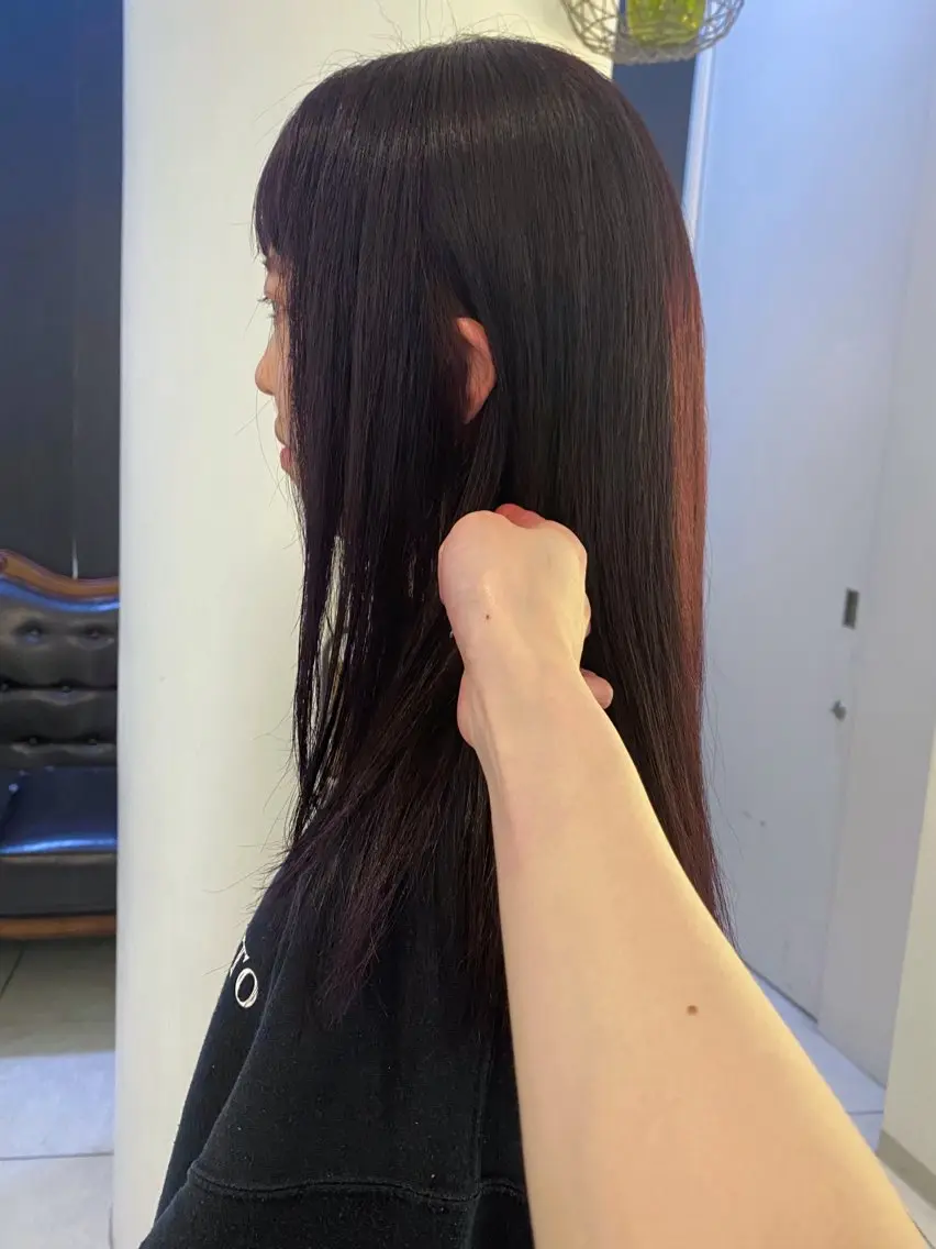 セミロング カラー カット ヘアカラー トリートメント mai / linoah˚✧のヘアスタイル