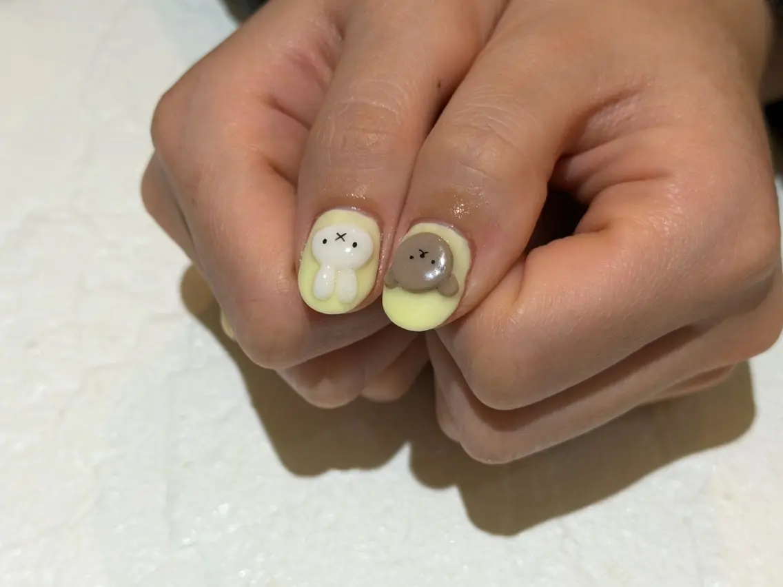 ネイル ハンドネイル 🧸熊谷 かほ🧸のネイルデザイン