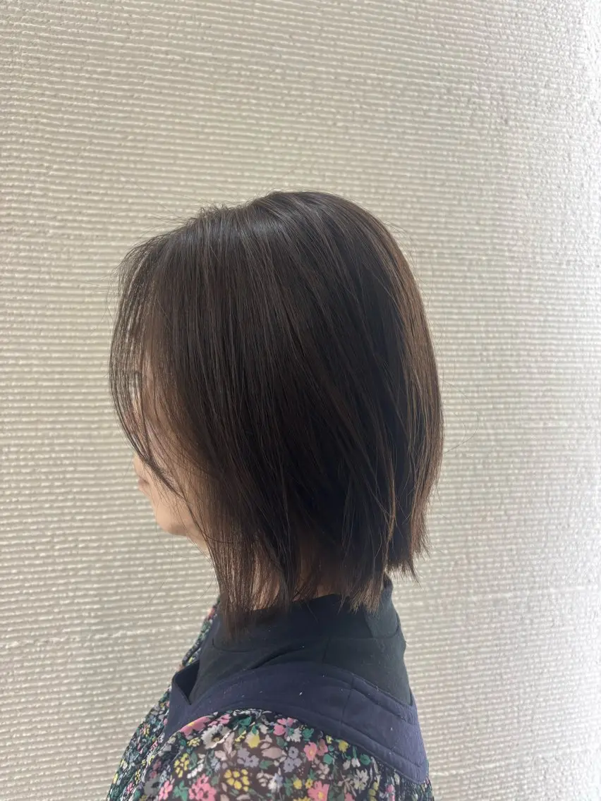 ミディアム ボブ kaho カットモデル募集中のヘアスタイル