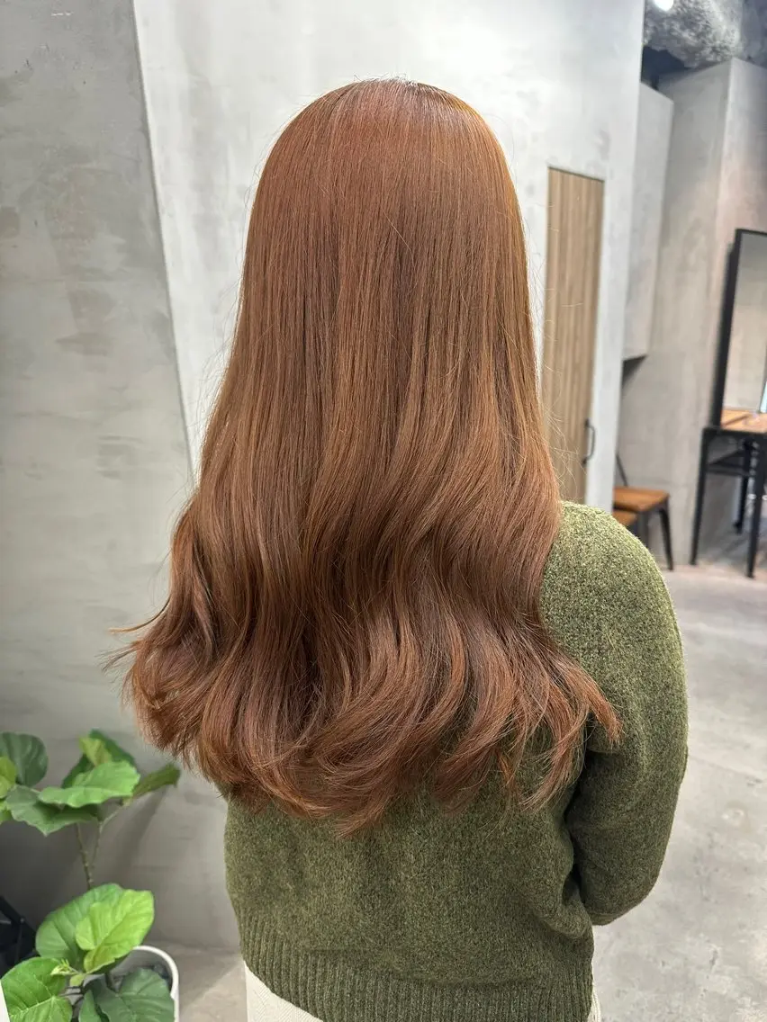 SNSで人気!ブリーチなしWカラー【カラー2回】¥12900の写真