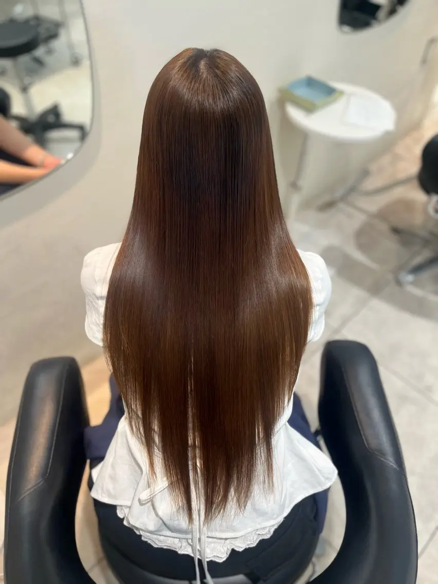 ⏰当日限定⏰《美髪》 縮毛矯正+トリートメント🥣の写真
