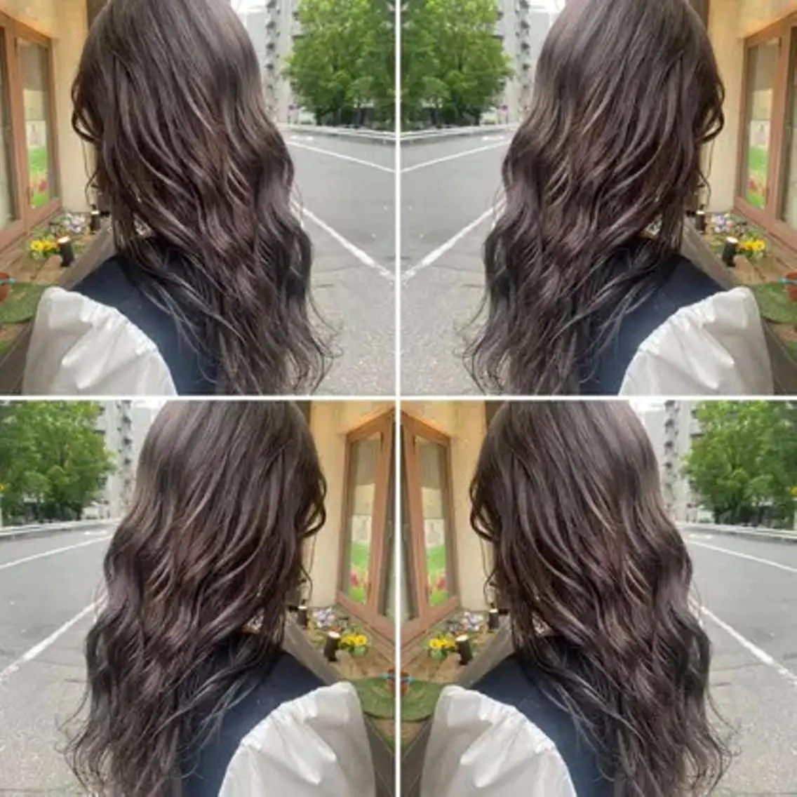 ロング カラー 髪質改善/艶カラー ⚡️コメス/錦糸町のヘアスタイル