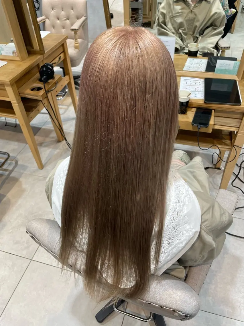 カラー ヘアカラー ヘア&ネイル/ 𝐒𝐄𝐑𝐈のヘアスタイル