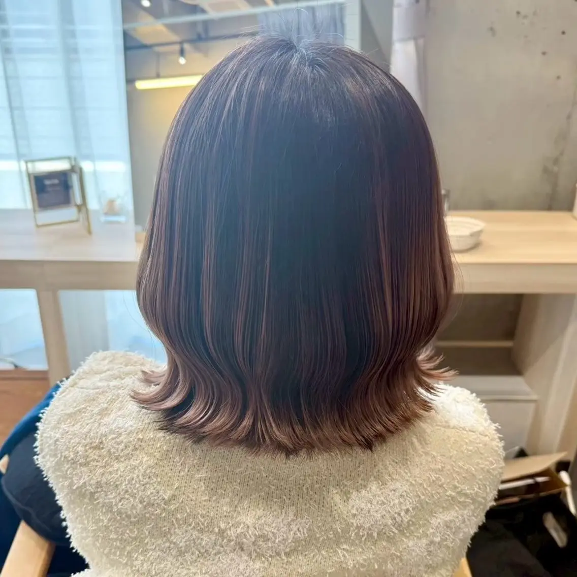 ショート ヘアアレンジ ハーフアップ くびれヘア 褒められヘアメイク /‎ボブ女子🐶みおのその他イメージ