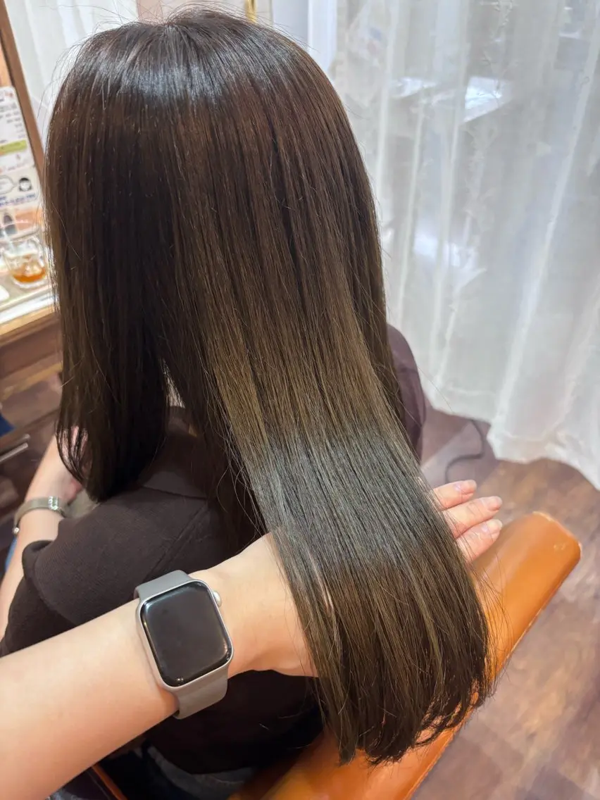 ロング ヘアカラー radiant nakamuraのヘアスタイル