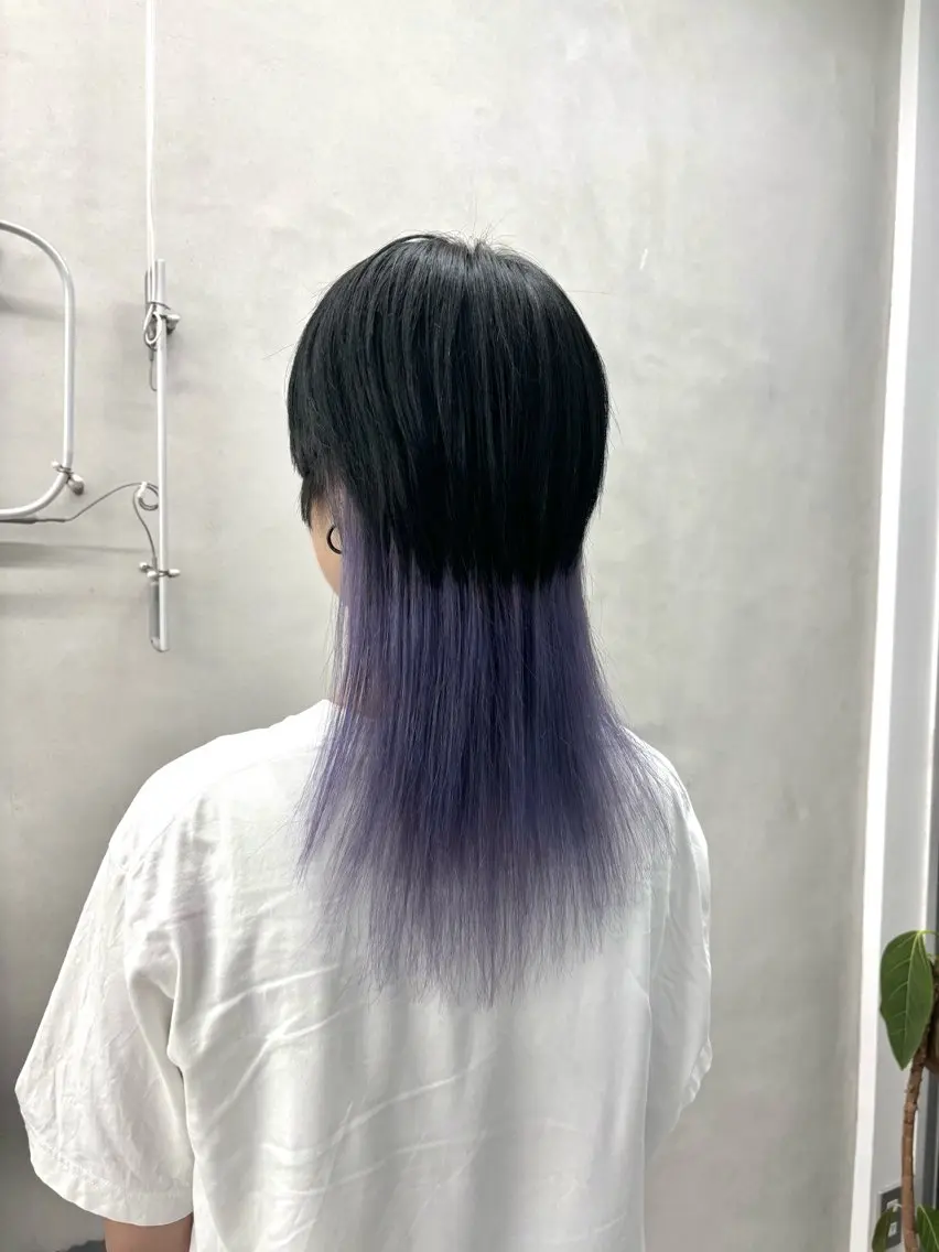 ロング カラー ヘアカラー トリートメント レイヤー/ハッシュ /デザインカラーのヘアスタイル