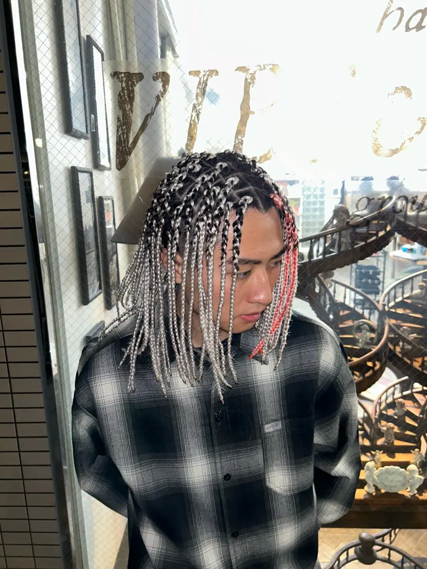 【本日限定‼️】メンズブレイズ結べる長さ 40本▶︎25300円→20000円に！！の写真