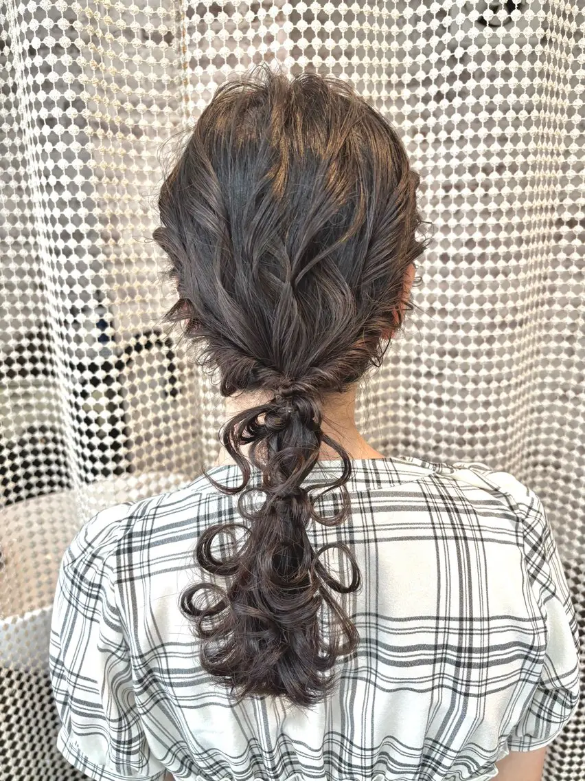 セミロング rinrin 天文館のヘアスタイル
