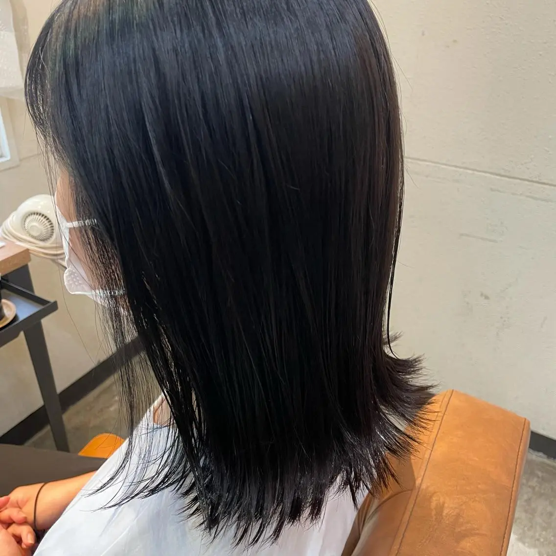 ミディアム カラー 北川 智海のヘアスタイル