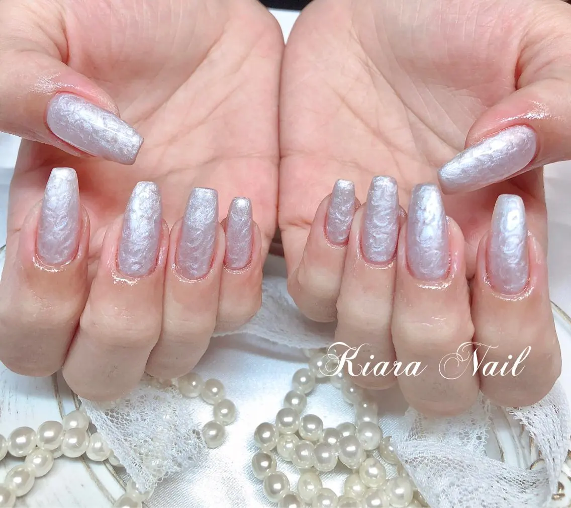 ネイル マグネットネイル 🍭Kiara Nail🍭のネイルデザイン