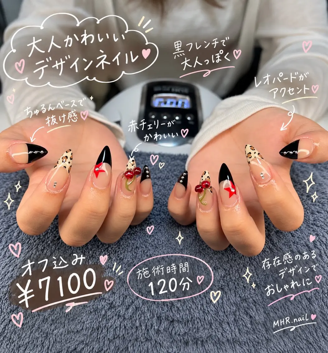 ネイル ハンドネイル フットネイル MHR nailのネイルデザイン